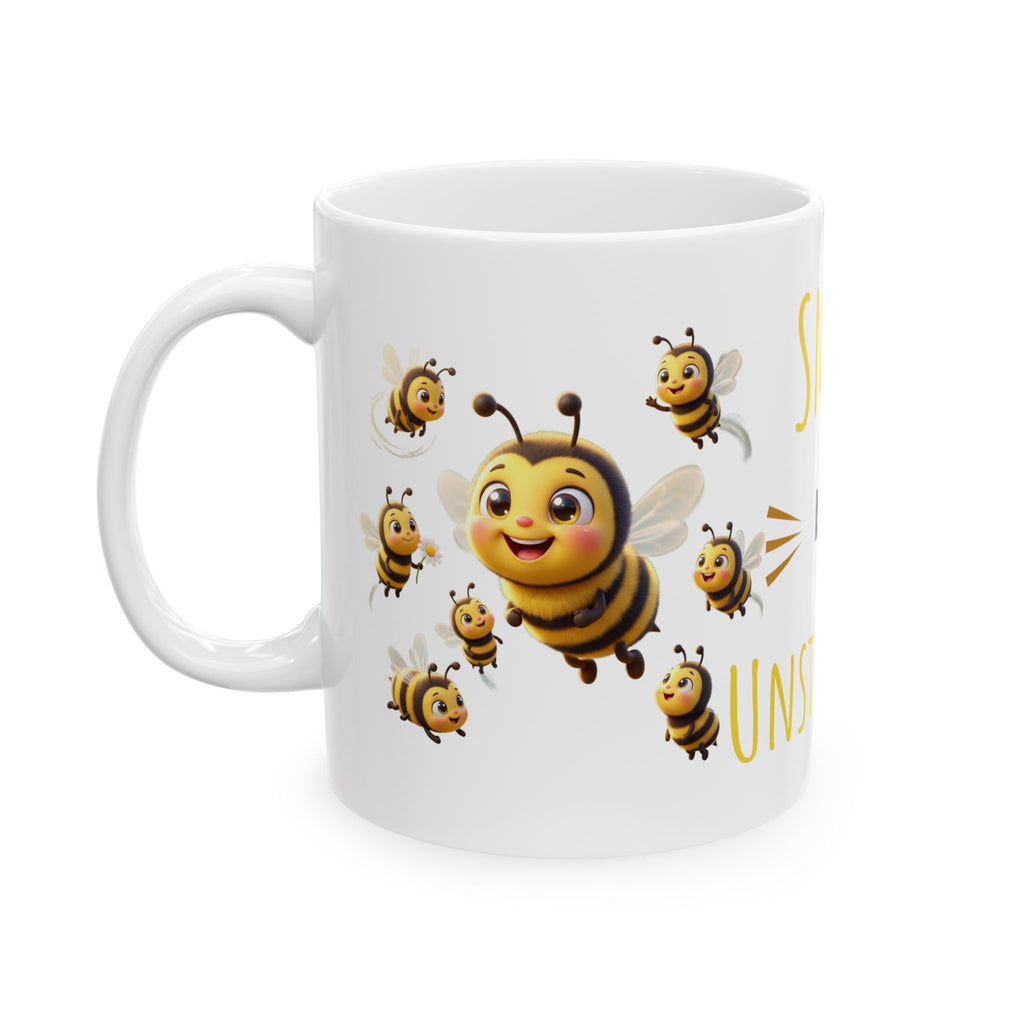 Small but Unstoppable Bee Mug | Ceramic Coffee Cup